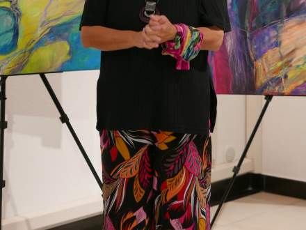Mariola Markowiak - autorka wystawy