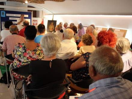 Wernisaz wystawy "Marszałek Mikołaj Bredecki i Kobiety w Herbach"