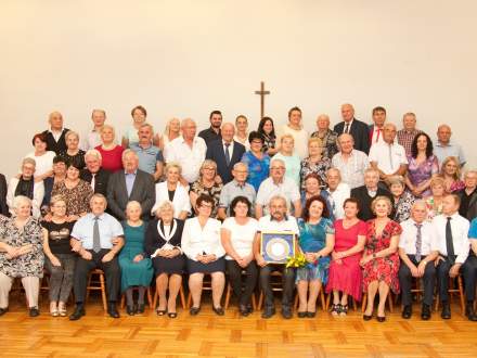 Zdjęcie grupowe z uroczystości jubileuszowych