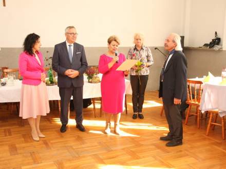 Uroczyste odznaczenie Prezesa Stanisława Lapczyka