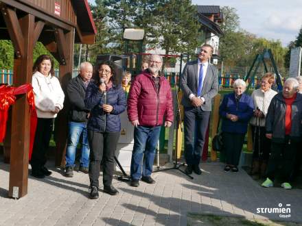 Przemawia Burmistrz Strumienia Anna Grygierek