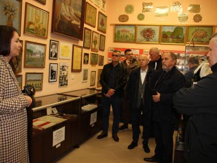 Wizyta studyjna - Izba Regionalna im. Emilii Michalskiej w Pruchnej