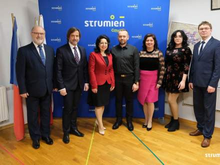 Delegacja z gminy Rabča ze Słowacji