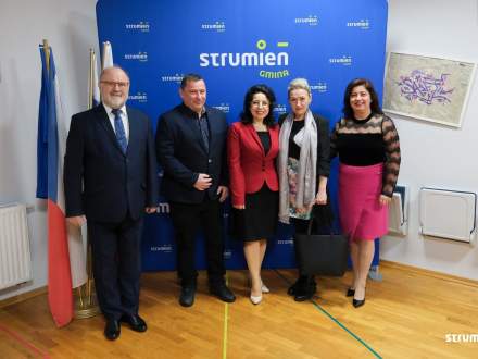 Delegacja z gminy Dolní Domaslavice z Czech