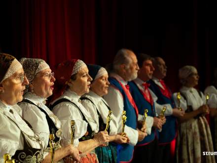 Zespół Regionalny Strumień w czasie obchodów jubileuszu