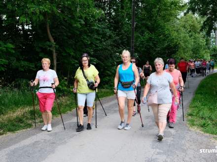 Marsz nordic walking