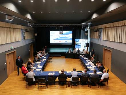 Spotkanie dotyczące prac inwestycyjnych na linii E65