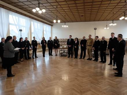 Oficjalne przekazanie sprzętu strażackiego
