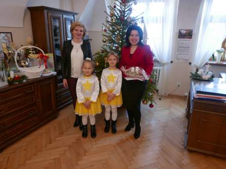 Z kolędą w Urzędzie Miejskim