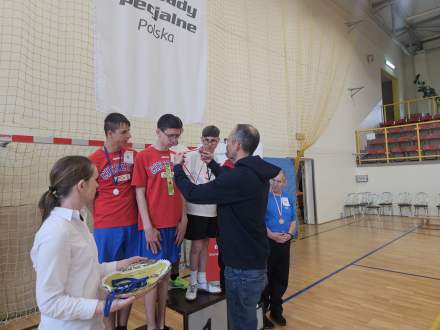 Dekoracja najlepszych zawodników