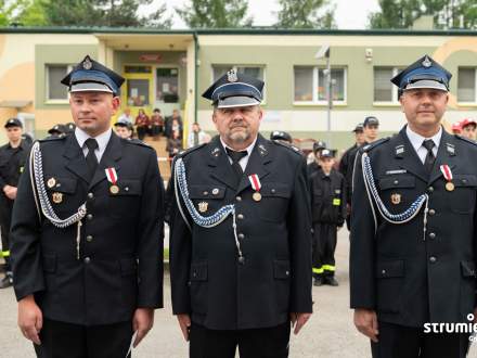 Odznaczenia podczas Gminnych Obchodów Dnia Strażaka