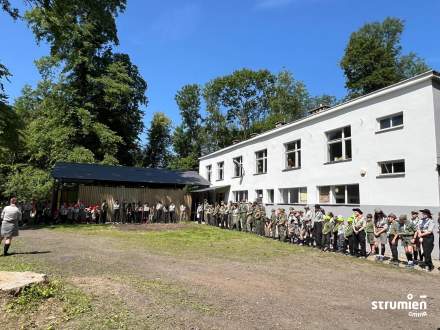 Harcerska baza w Drogomyślu otwarta po przerwie