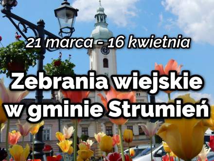 Zapraszamy na zebrania wiejskie