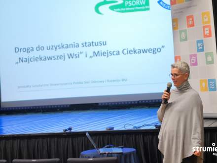 15 października w Miejsko-Gminnym Ośrodku Kultury w Strumieniu odbyła się konferencja „Na drodze do odkryć – Sieć Najciekawszych Wsi i Miejsc Ciekawych”