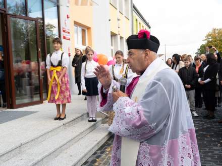 Poświęcenie szkoły