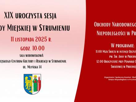 XIX Utoczysta Sesja Rady Miejskiej w Strumieniu