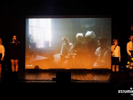 Występy uczniów SP im. Powstańców Śląskich w Strumieniu