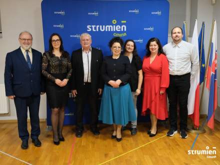 zdjęcie z delegacją miasta Šenov z Czech