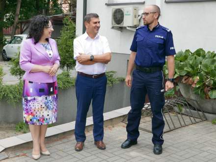 Nowy radiowóz w Strumieniu