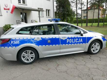 Nowy radiowóz w Strumieniu