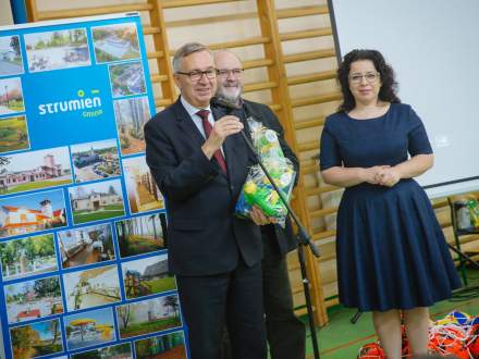 Uroczyste otwarcie boiska wielofunkcyjnego w Pruchnej