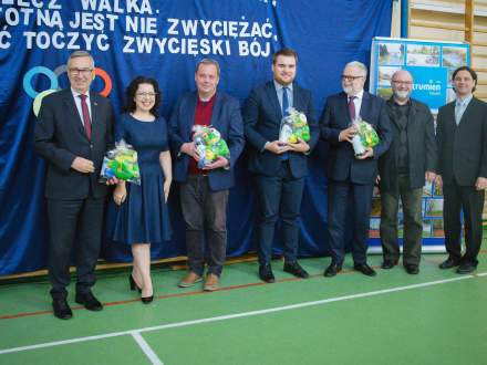 Uroczyste otwarcie boiska wielofunkcyjnego w Pruchnej