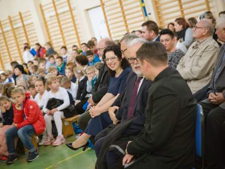 Uroczyste otwarcie boiska wielofunkcyjnego w Pruchnej