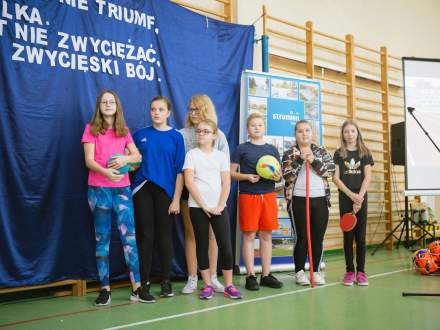 Uroczyste otwarcie boiska wielofunkcyjnego w Pruchnej