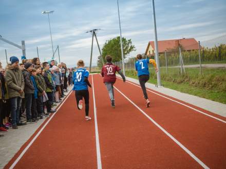 Uroczyste otwarcie boiska wielofunkcyjnego w Pruchnej