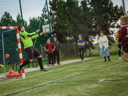 Uroczyste otwarcie boiska wielofunkcyjnego w Pruchnej
