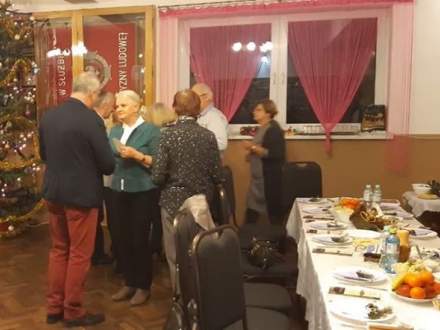 Spotkanie opłatkowe Macierzy Ziemi Cieszyńskiej w Drogomyślu