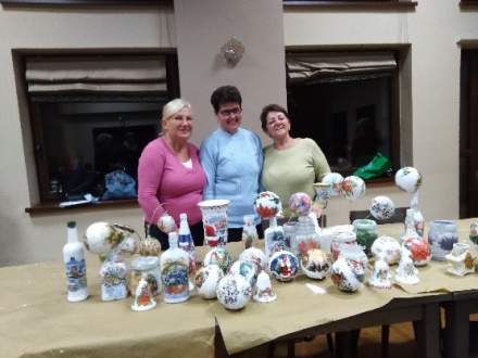 Zajęcia ze sztuki decoupage