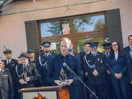 Przemawia Rafał Ryplewicz - radny sejmiku Województwa Śląskiego
