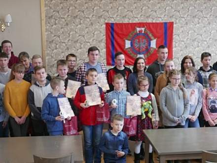 Eliminacje gminne do Ogólnopolskiego Turnieju Wiedzy Pożarniczej za nami