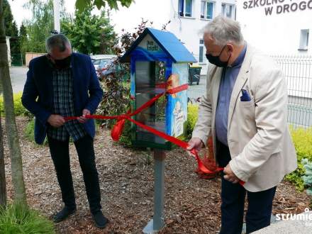 Otwarcie pierwszego "Domu Książki" w Drogomyślu