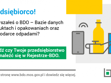 Informacja dla przedsiębiorców