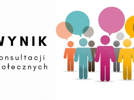 Wynik konsultacji społecznych