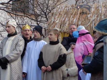 Trzej Królowie przybyli do Strumieńskiego Betlejem