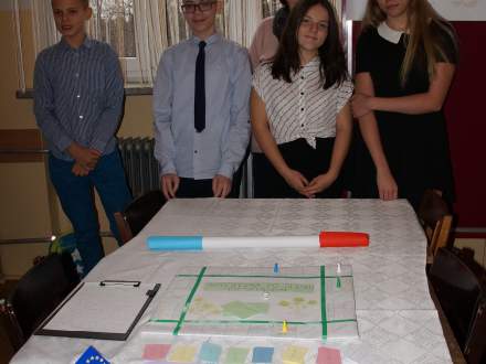 Konkurs o UE i gminie "Z tradycją do Europy" - ZSP Bąków