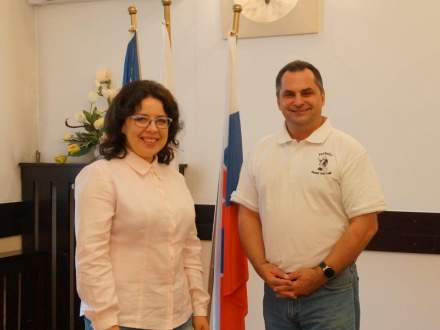 Goście z Vratimova w gminie Strumień