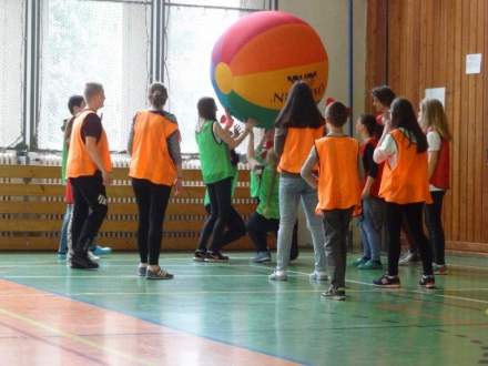 Gimnazjaliści w Śenovie