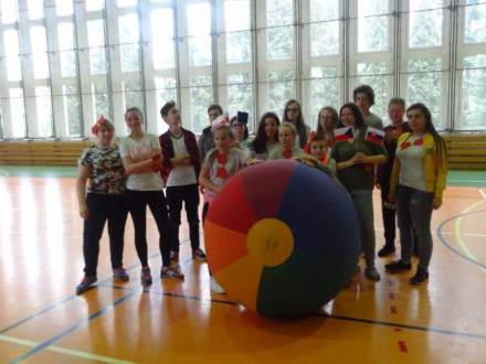 Gimnazjaliści w Śenovie