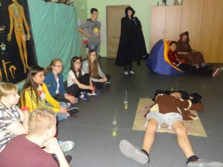 Gimnazjaliści w Śenovie