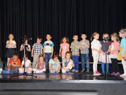 Występ dzieci z przedszkola
