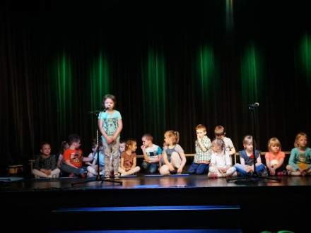 Występ dzieci z przedszkola