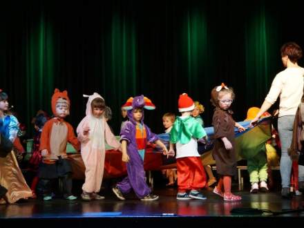 Występ dzieci z przedszkola