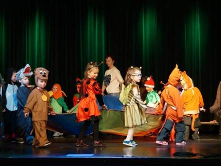 Występ dzieci z przedszkola