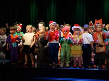 Występ dzieci z przedszkola