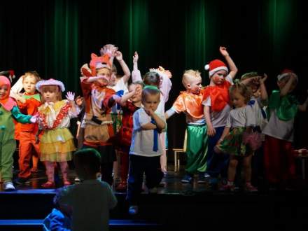 Występ dzieci z przedszkola