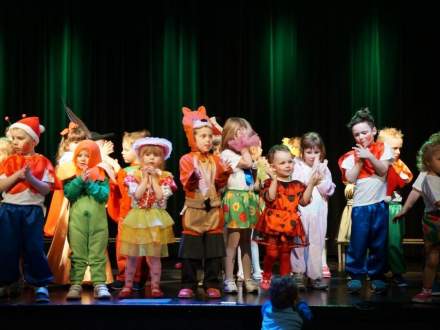 Występ dzieci z przedszkola